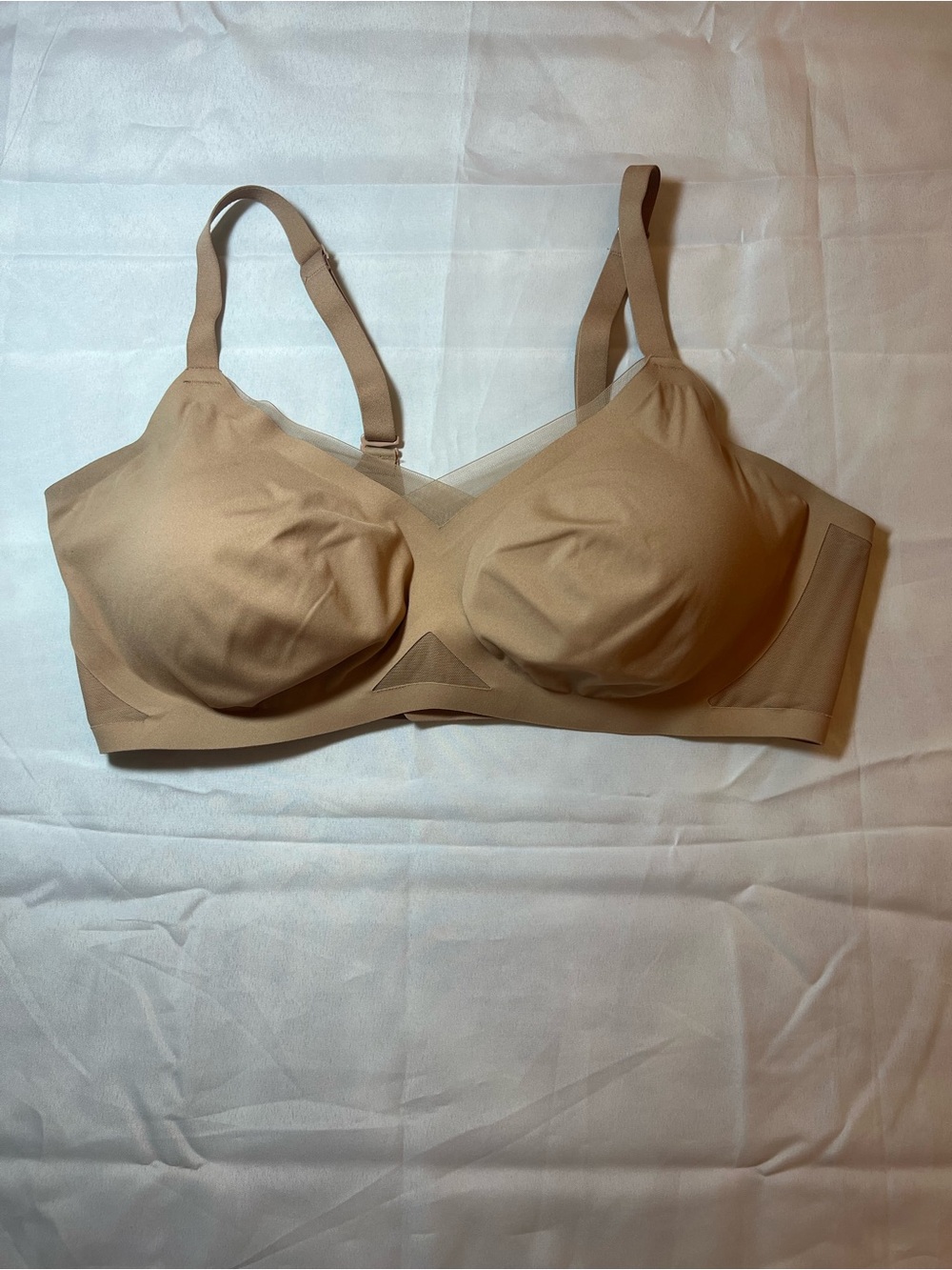 Honeylove Wireless Nude Bra in Tan